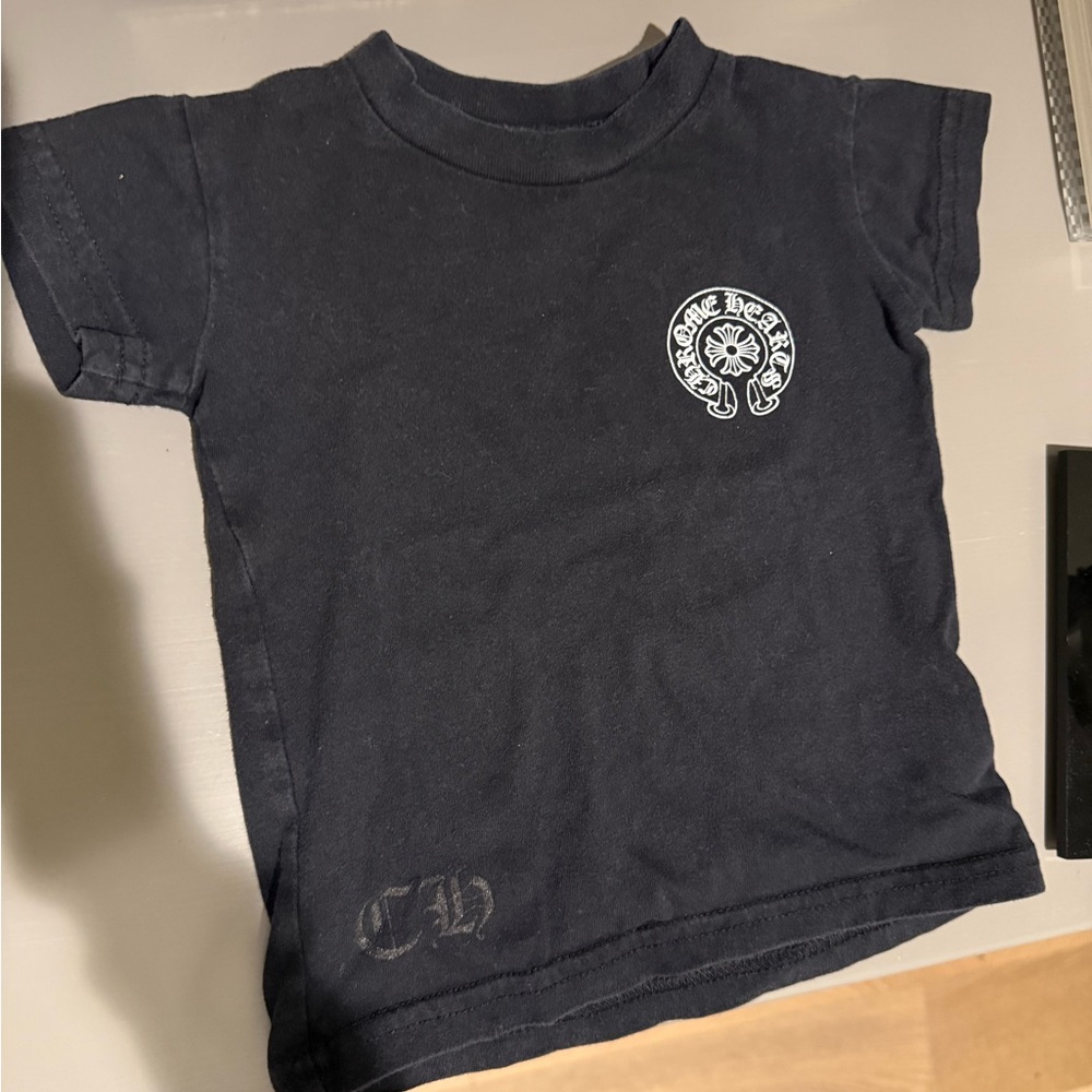 Baby Chrome Hearts tee shirt. Label is 6 month but could fit up to 12 m.